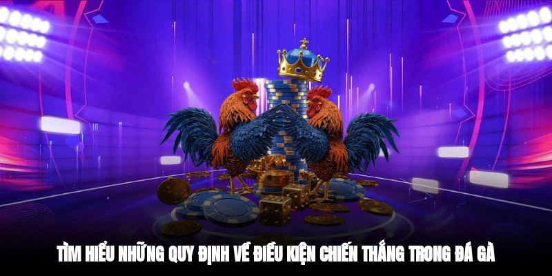 Tìm hiểu những quy định về điều kiện chiến thắng trong đá gà